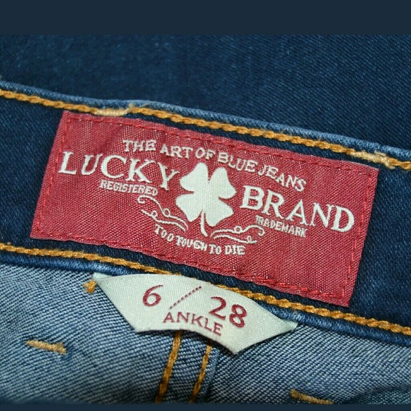 Lucky Brand Ankle Sweet n Low Sz 6/28 (J6/17) - Picture 2 of 7